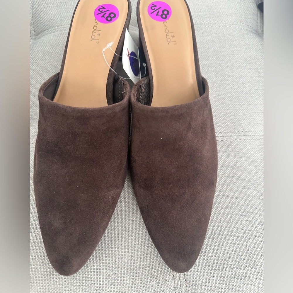 Splendid brown mules size 8.5